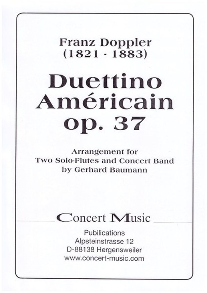 Duettino Americain Op. 37